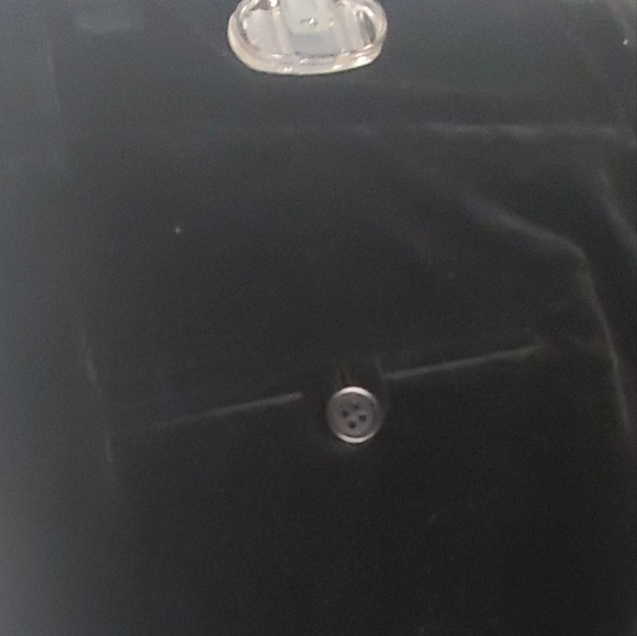 THEORY -size 6- velvet capri black cropped/pants- side pockets- back pockets - Picture 7 of 9